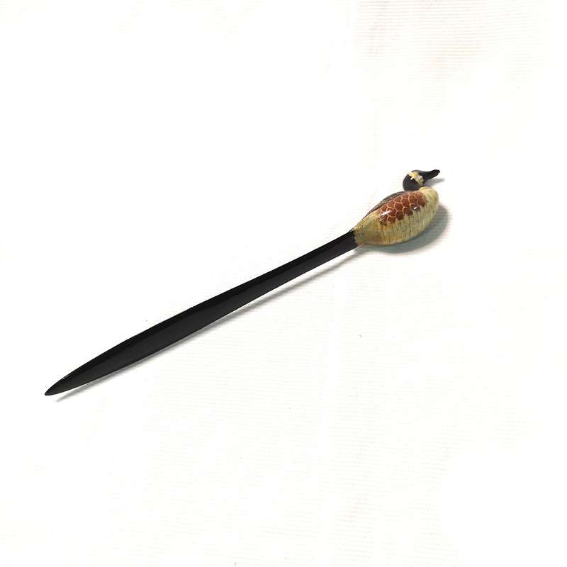 Hand Painted Canadian Goose Letter Opener- Vintage