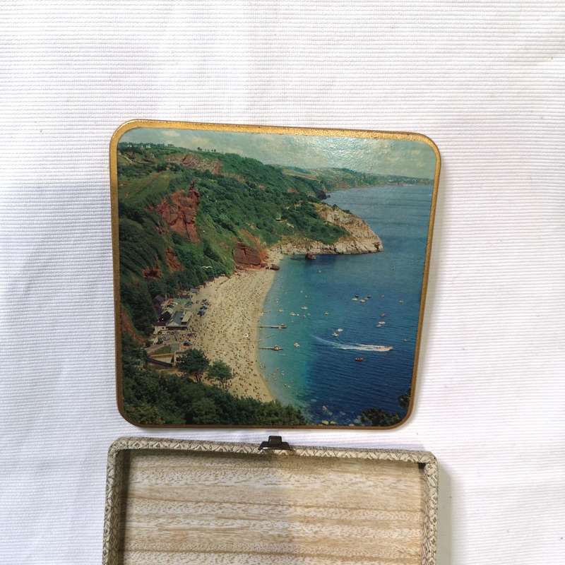 Vintage WIN EL WARE Oversized Collectable Antique England Made Barware Coasters