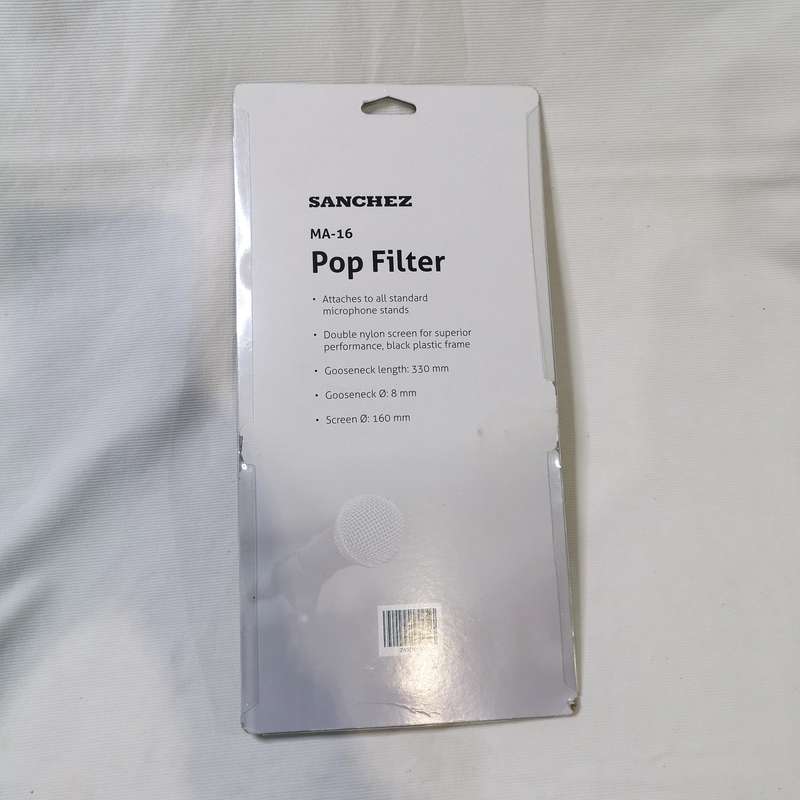 SANCHEZ LARGE MIC POP FILTER