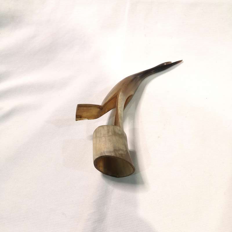 Bird Figurine Hand Carved Kenya- Horn Carving