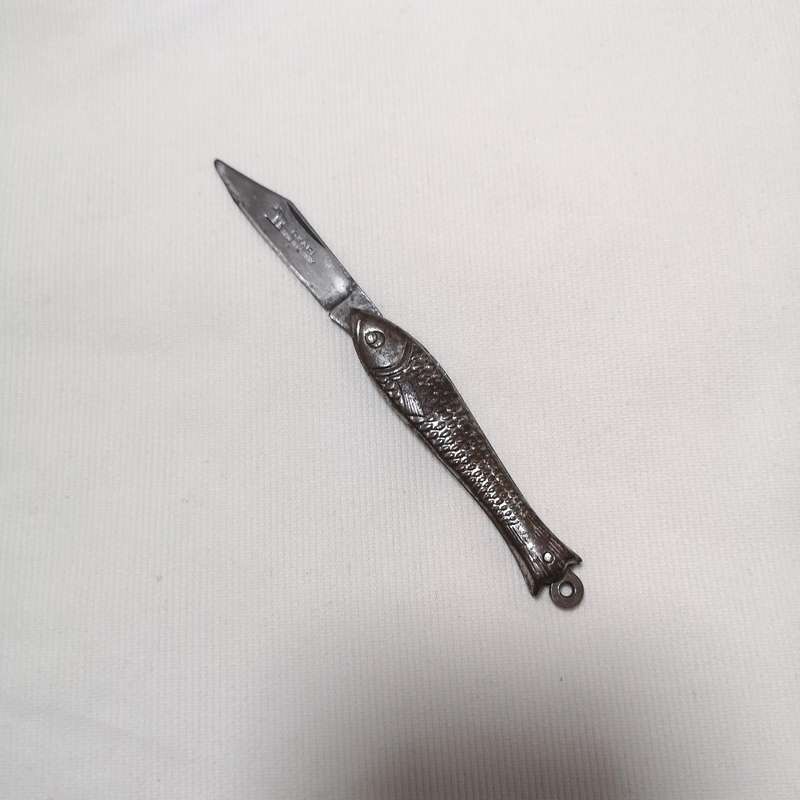 Okapi Fish Pocket Knife Rare- Vintage