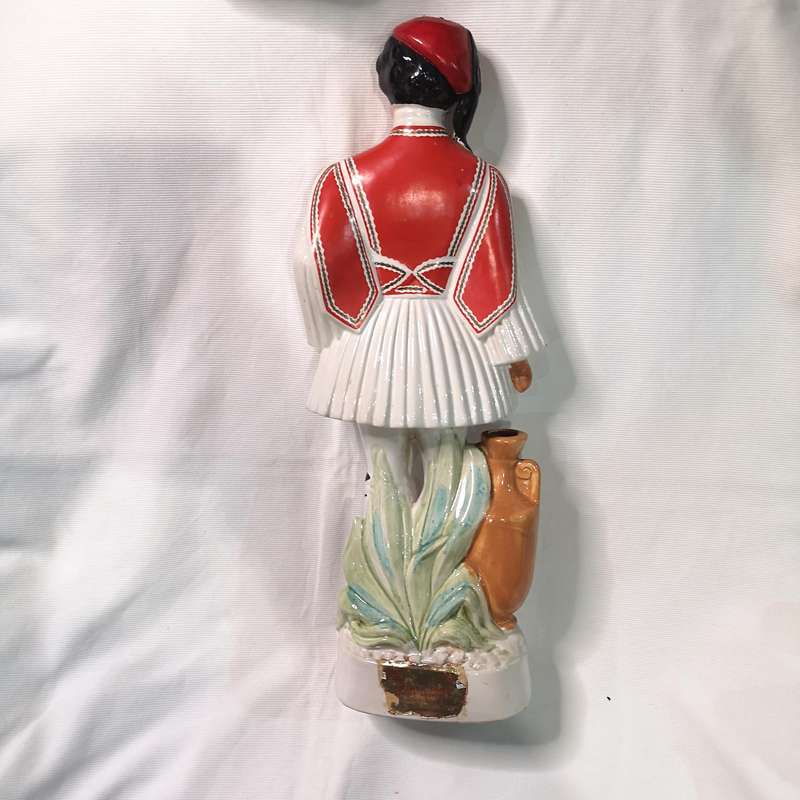 Vintage large pair of Italian METAXA bottles ouzo metaxa decanters