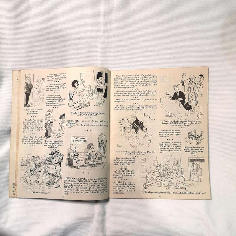 SEX TO SEXTY #97 (1977) SRI Vintage Humor Magazine PIERRE DAVIS Rare