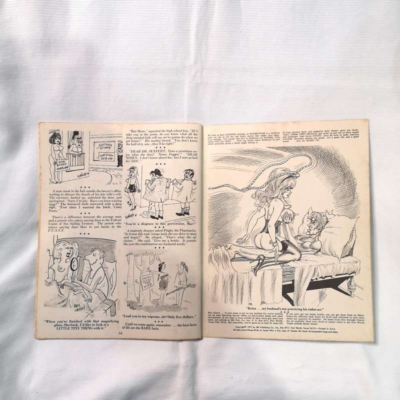 SEX TO SEXTY #97 (1977) SRI Vintage Humor Magazine PIERRE DAVIS Rare