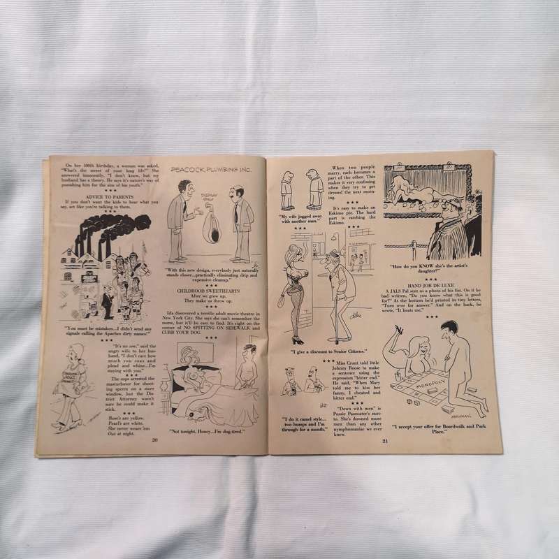SEX TO SEXTY #156 "TUBBY TABBY" Vintage Adult Humour Magazine