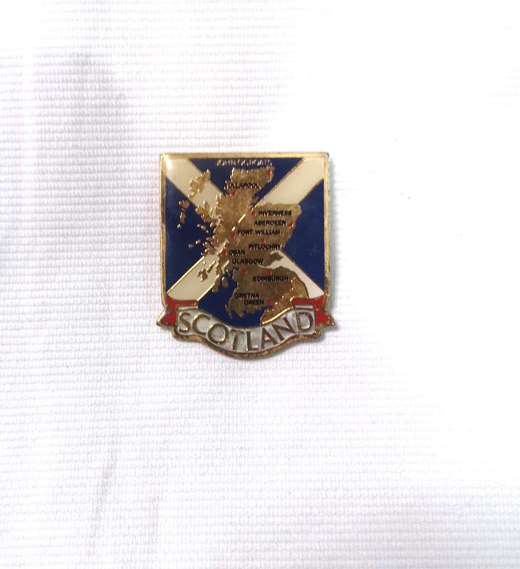 UK Fridge Magnet- Scotland- Vintage