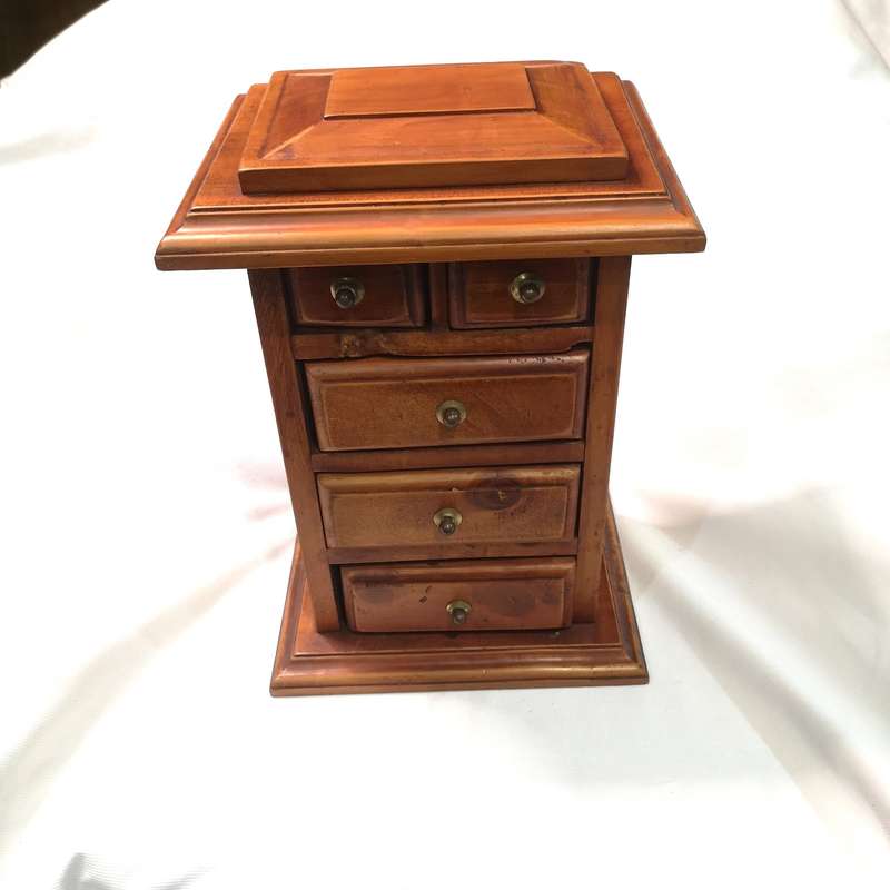 Handmade Solid Wood Set of small Drawers