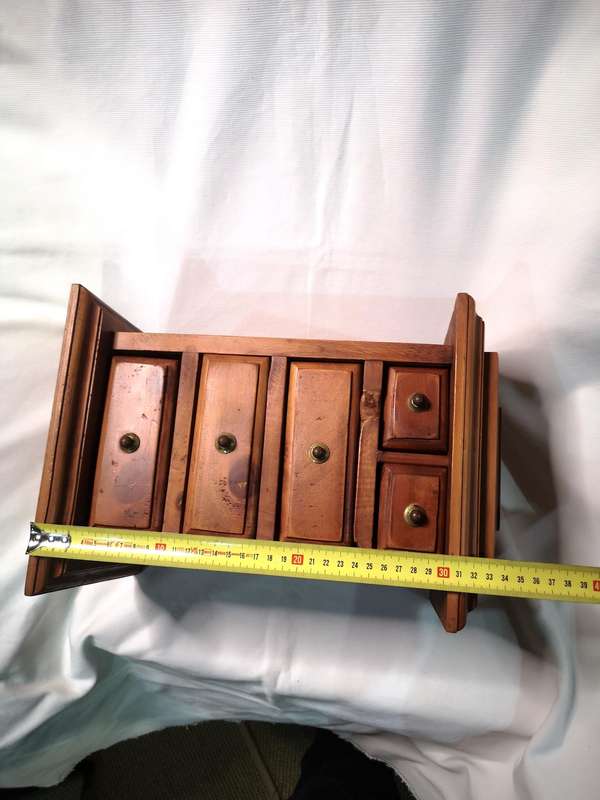 Handmade Solid Wood Set of small Drawers