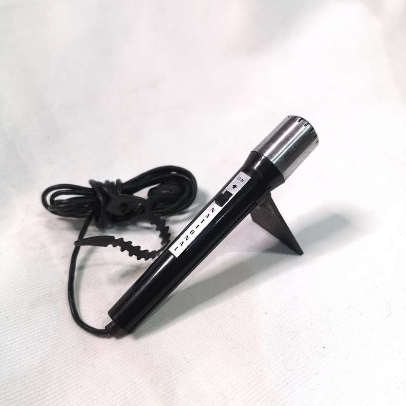Vintage National Microphone with Stand Made in Japan