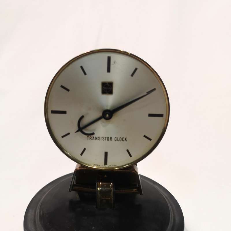 NATIONAL Japanese Transistor Glass Dome Clock