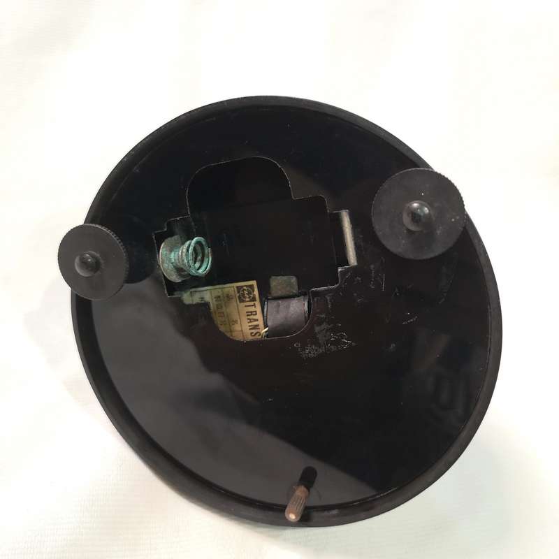 NATIONAL Japanese Transistor Glass Dome Clock