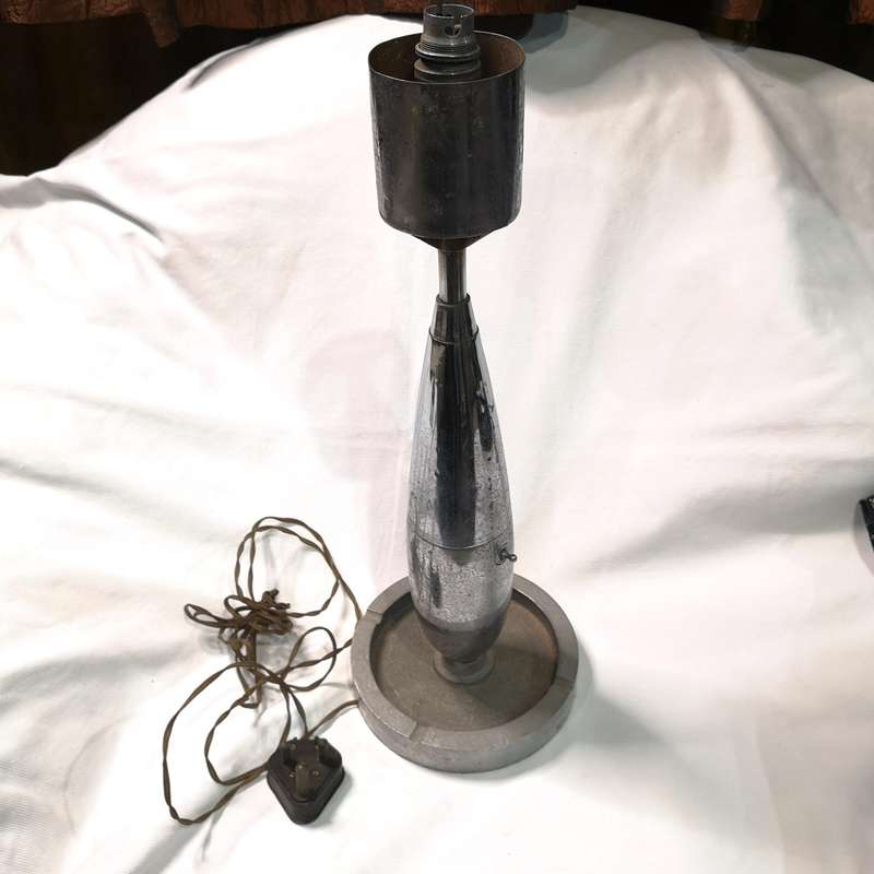 WW2 25ib Bomb Lamp with Ashtray Base- Vintage