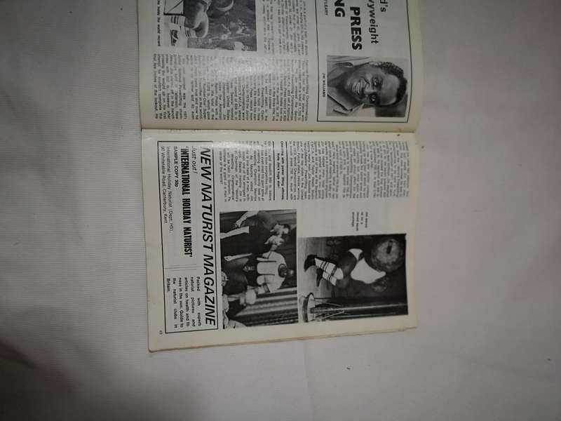 1971 HEALTH and STRENGTH bodybuilding muscle magazine NABBA GIRLS (UK)- Rare Vintage