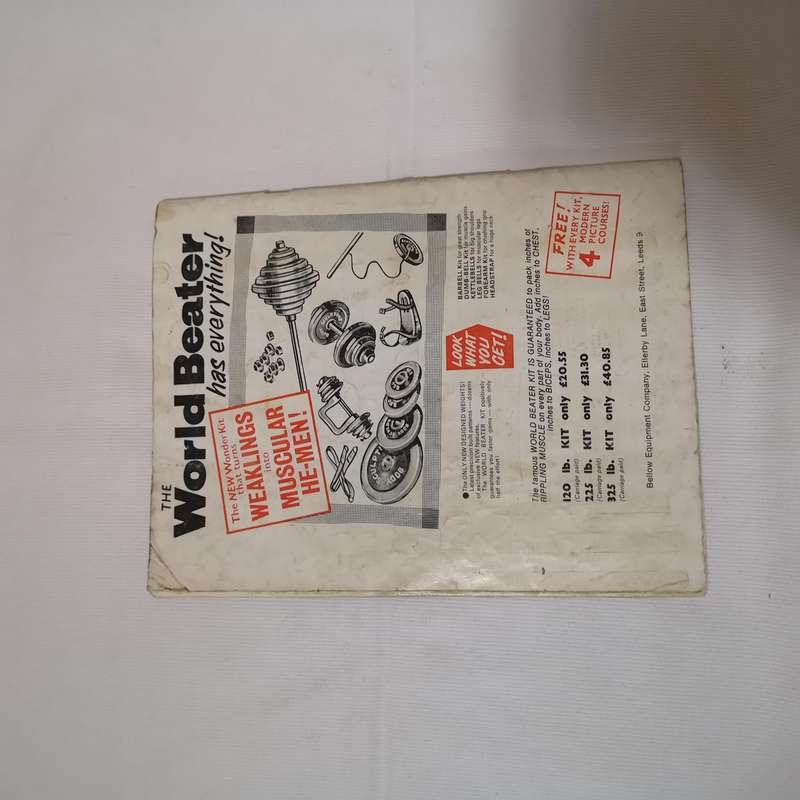 1971 HEALTH and STRENGTH bodybuilding muscle magazine NABBA GIRLS (UK)- Rare Vintage