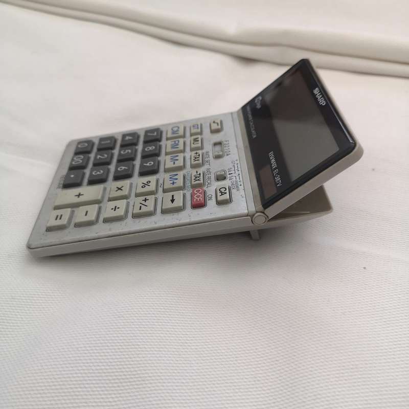Sharp EL387V  Twin Power 12 Digit Business Multi Function Calculator
