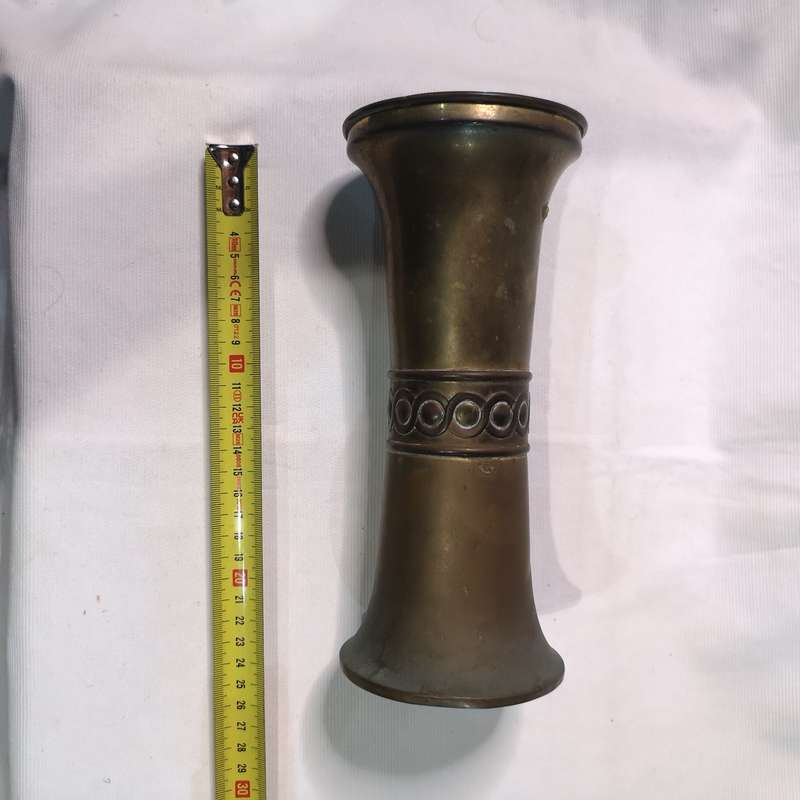 Vintage Brass Vase- Made in England
