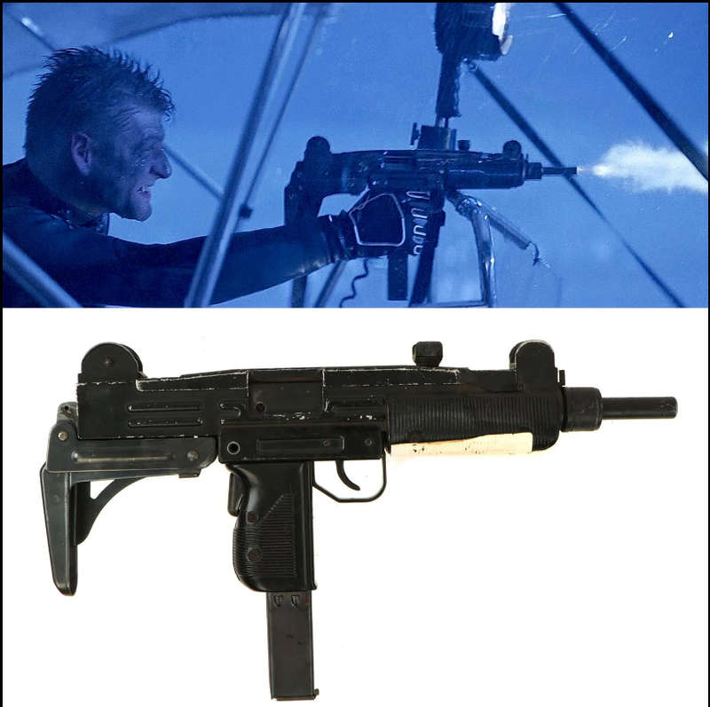 Film Prop IMI UZI with Folding Stock NON FIRING PROP