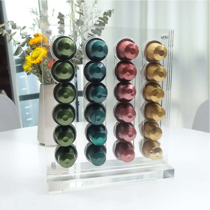 NESPRESSO POD Holder- Original Laurent Baily design for Nespresso. Futuristic Yet Simple Design