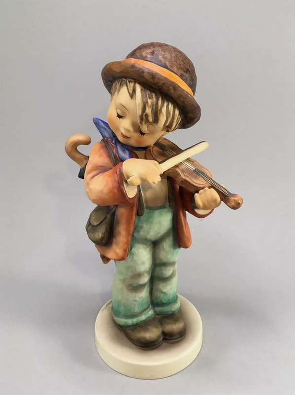 Goebel Hummel The Fiddler boy violin figurine Collectible genuine Goebel 1960s