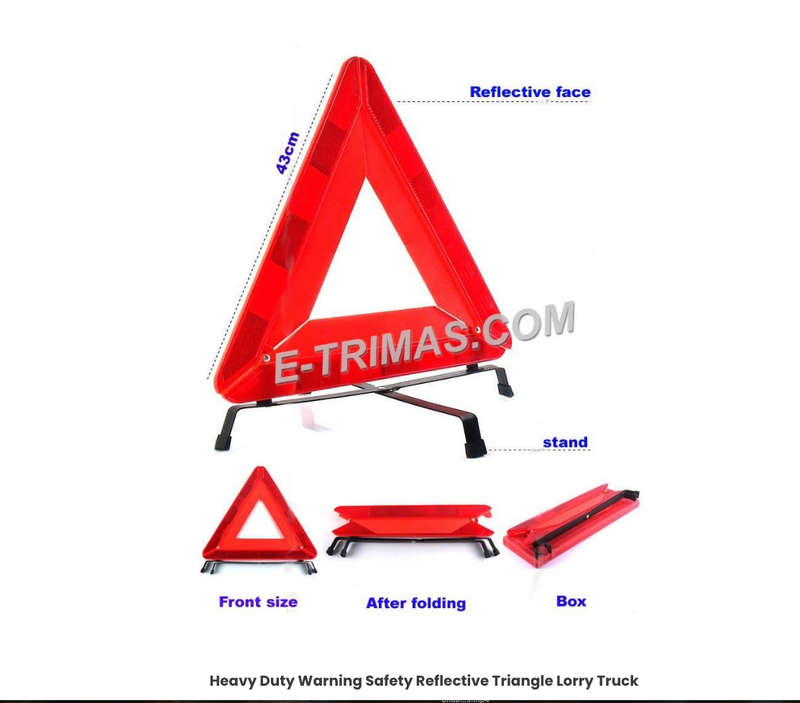 Warning Triangle- Heavy Duty- YJ Homologado 27R030019