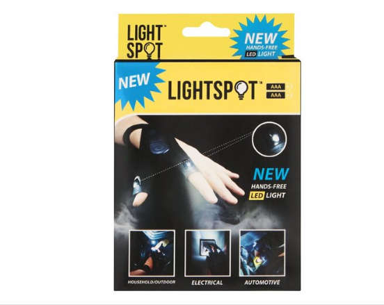 Lightspot Twin Led Hand Glove Single Unit