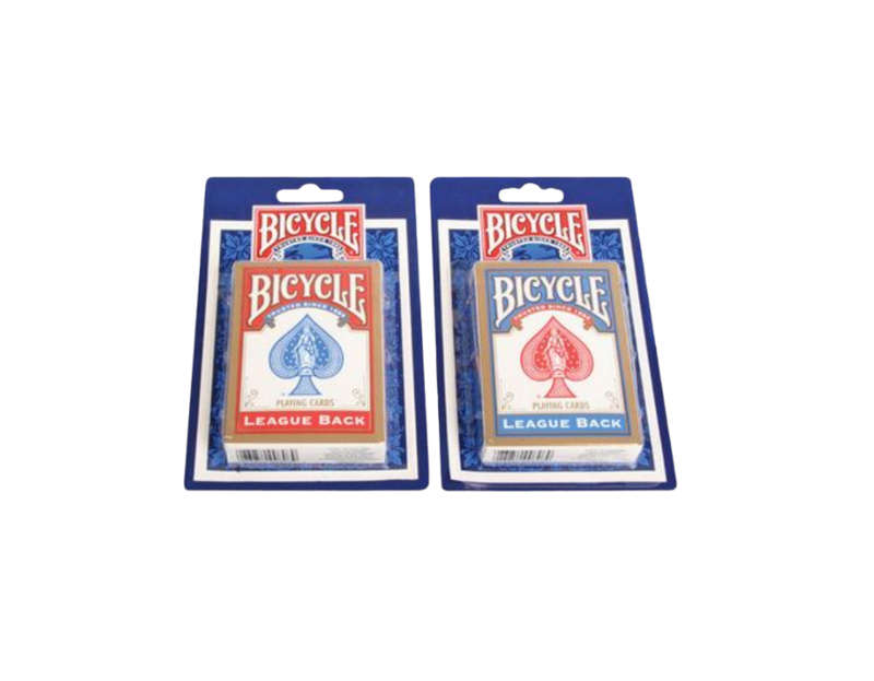 2 Pack League Back Bicycle Playing Cards- Made in USA