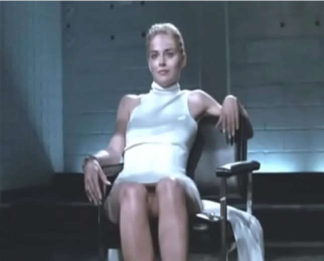 White Turtle Neck Dress Similar to Basic Instinct