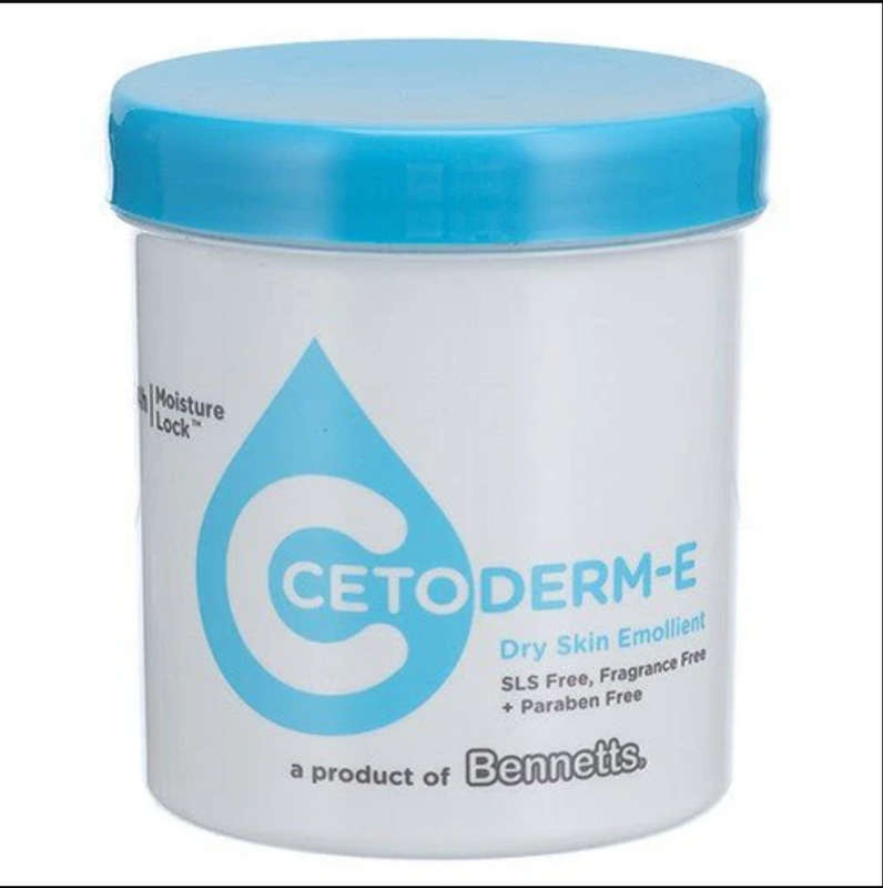 Cetoderm-E Bennets 450 ml- SLS Free, Fragrance Free, Paraben Free