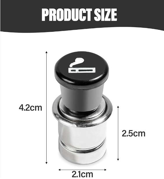 Car 12 Cigarette Lighter- Vintage