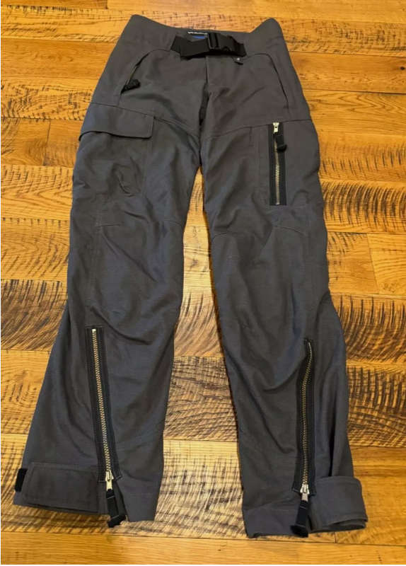 BMW Motorrad Padded Moto Riding City Canvas Trousers Size M Motorcycle Pants