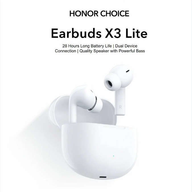 Honor Choice Earbuds X3 Lite - Glazed White