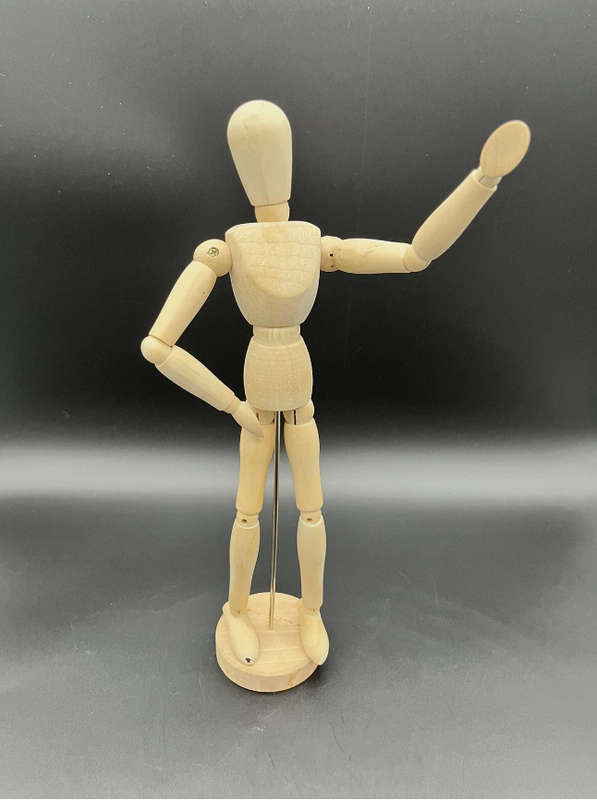 Wooden Jointed Doll Man Figures Model Painting Sketch Cartoon