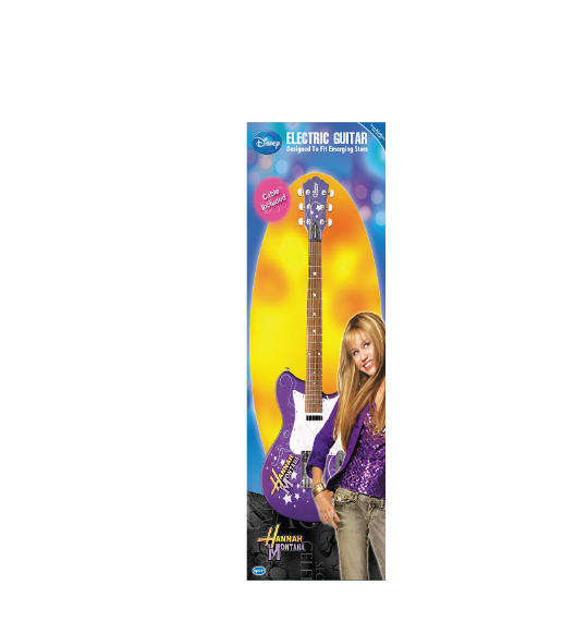 Stunning Hanna Montana "Secret Star" 6 String Electric Guitar By Washburn