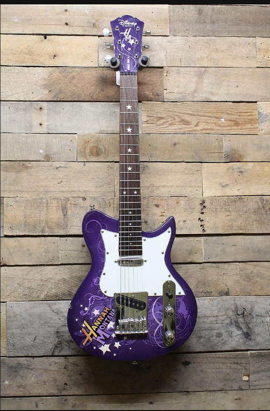 Stunning Hanna Montana "Secret Star" 6 String Electric Guitar By Washburn