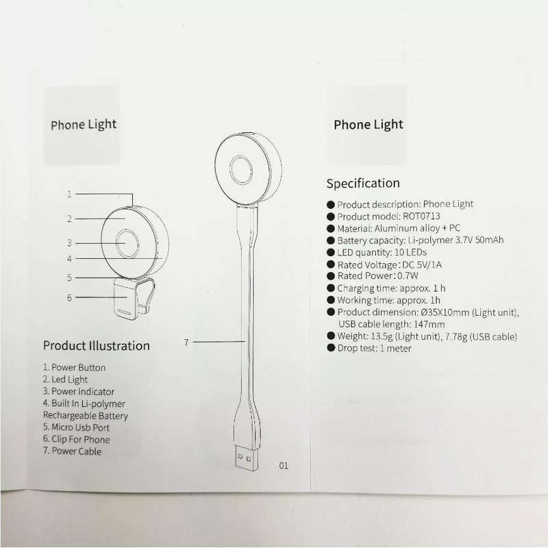 Huawei P10 / P10 Plus Gift Bundle. Lenses, selfie light, selfie stick, retractable charging cable