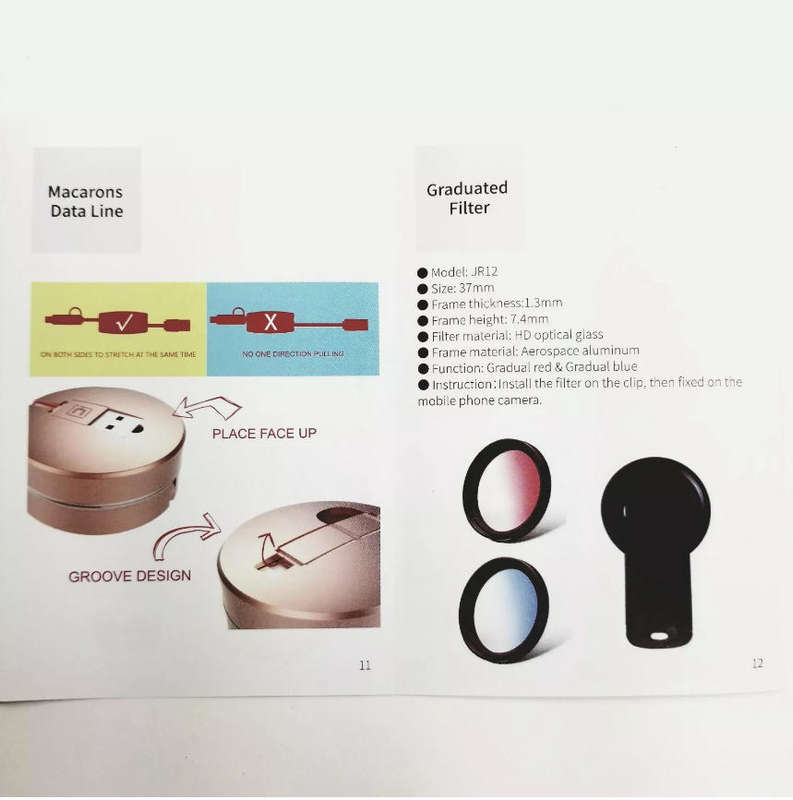 Huawei P10 / P10 Plus Gift Bundle. Lenses, selfie light, selfie stick, retractable charging cable