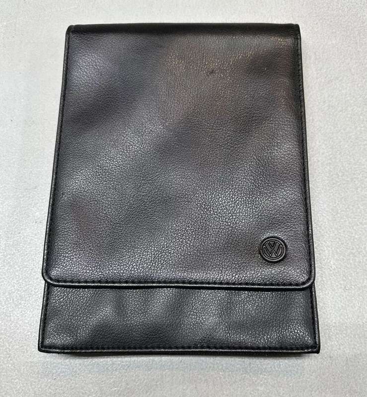 VW Owner's Manual Leather Case Owners Guide Book OEM- Vintage
