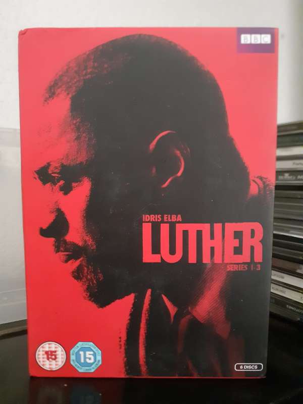 Luther DVD series 1, 2 and 3