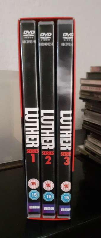 Luther DVD series 1, 2 and 3