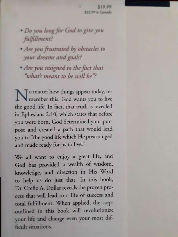 8 Steps to Create the Life You Want ~ Dr. Creflo A. Dollar
