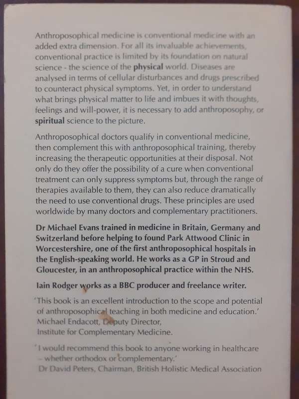 Anthroposophical Medicine ~ Evans / Rodger