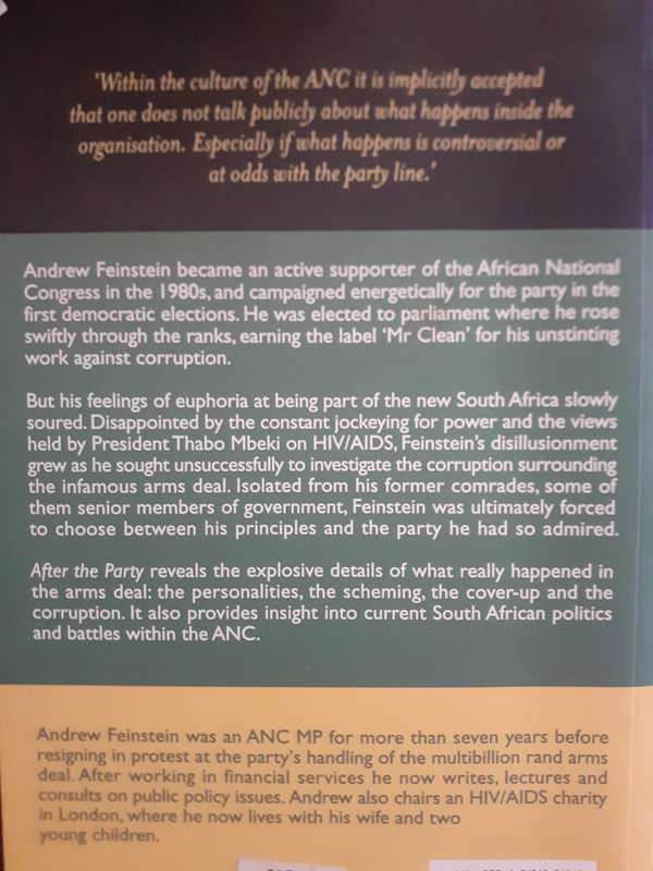 After the Party ~ Andrew Feinstein