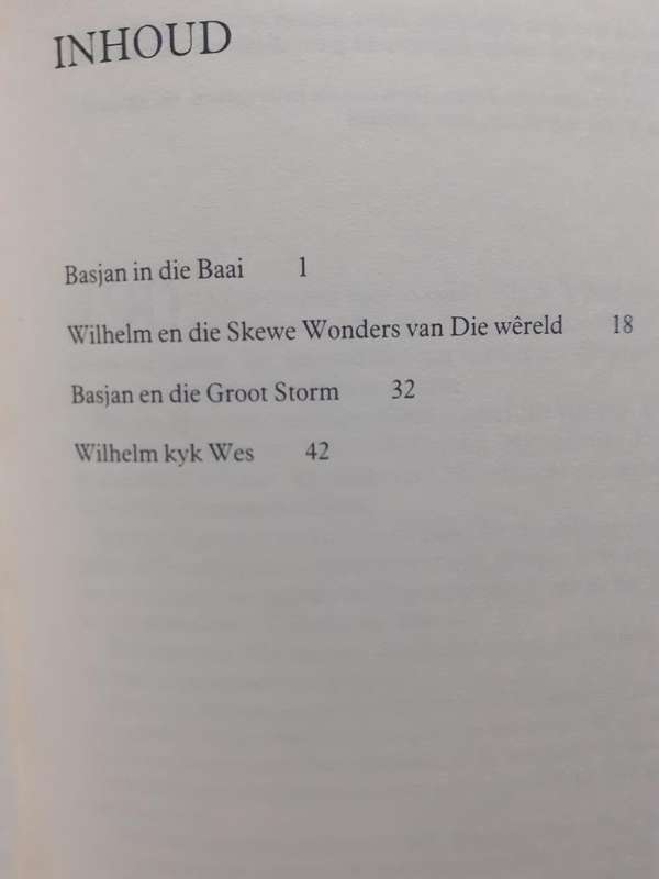 (Geteken) Basjan & Wilhelm, Die Skewe Wonders en ander verhale ~ Jan Geldenhuys