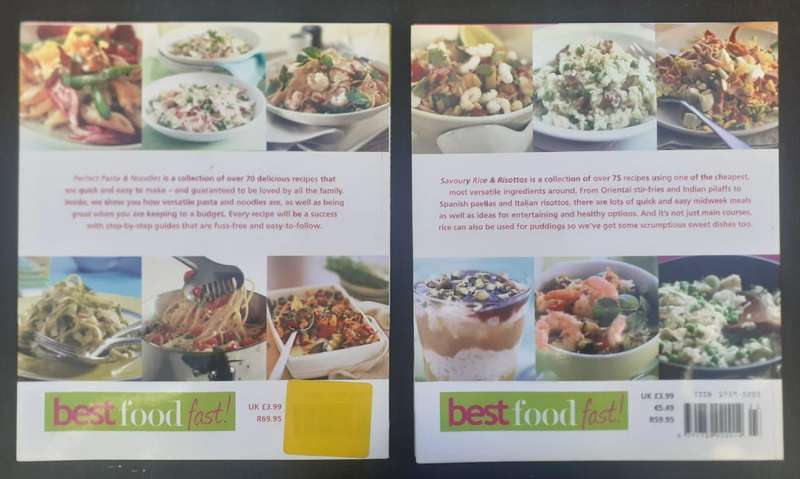 BEST FOOD FAST - Perfect Pasta & Noodles / Savoury Rice & Risottos