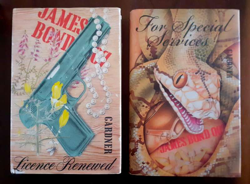 2 Book bundle:  For Special Services / Licence Renewed ~ John Gardner