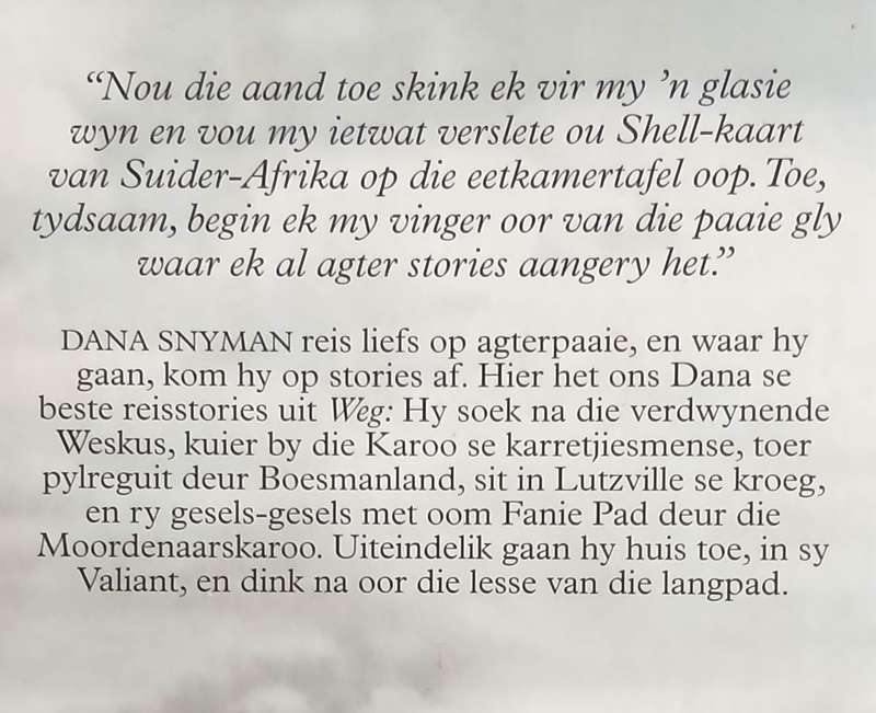 Op Die Agterpaaie ~ Dana Snyman