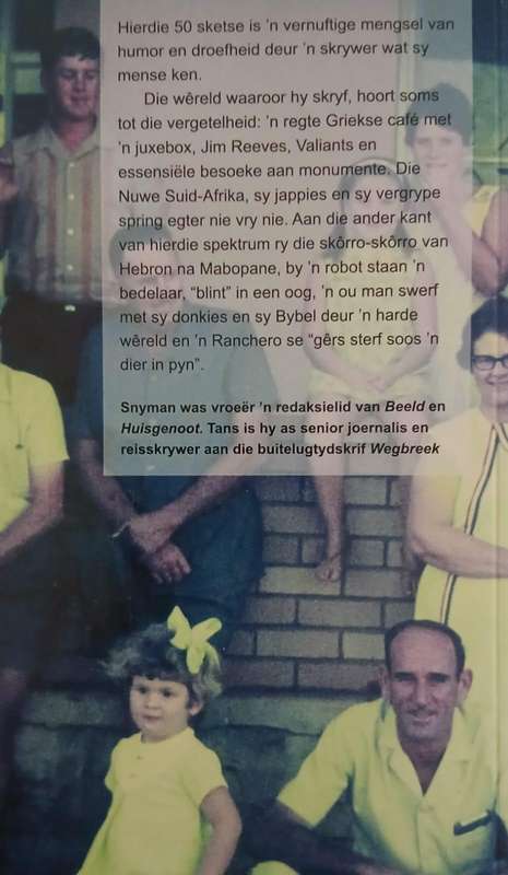 Uit Die Binneland ~ Dana Snyman (Geteken)