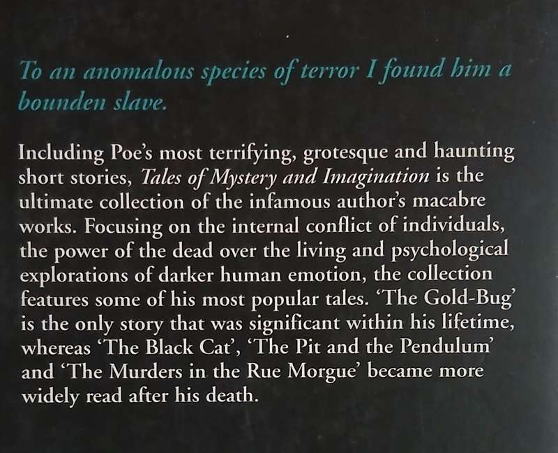 Tales of Mystery and Imagination ~ Edgar Allan Poe