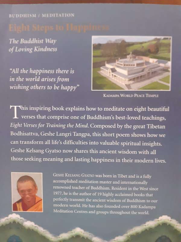 Eight Steps to Happiness ~ Geshe Kelsang Gyatso