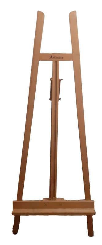 Artmate Artist's tall adjustable wooden easel